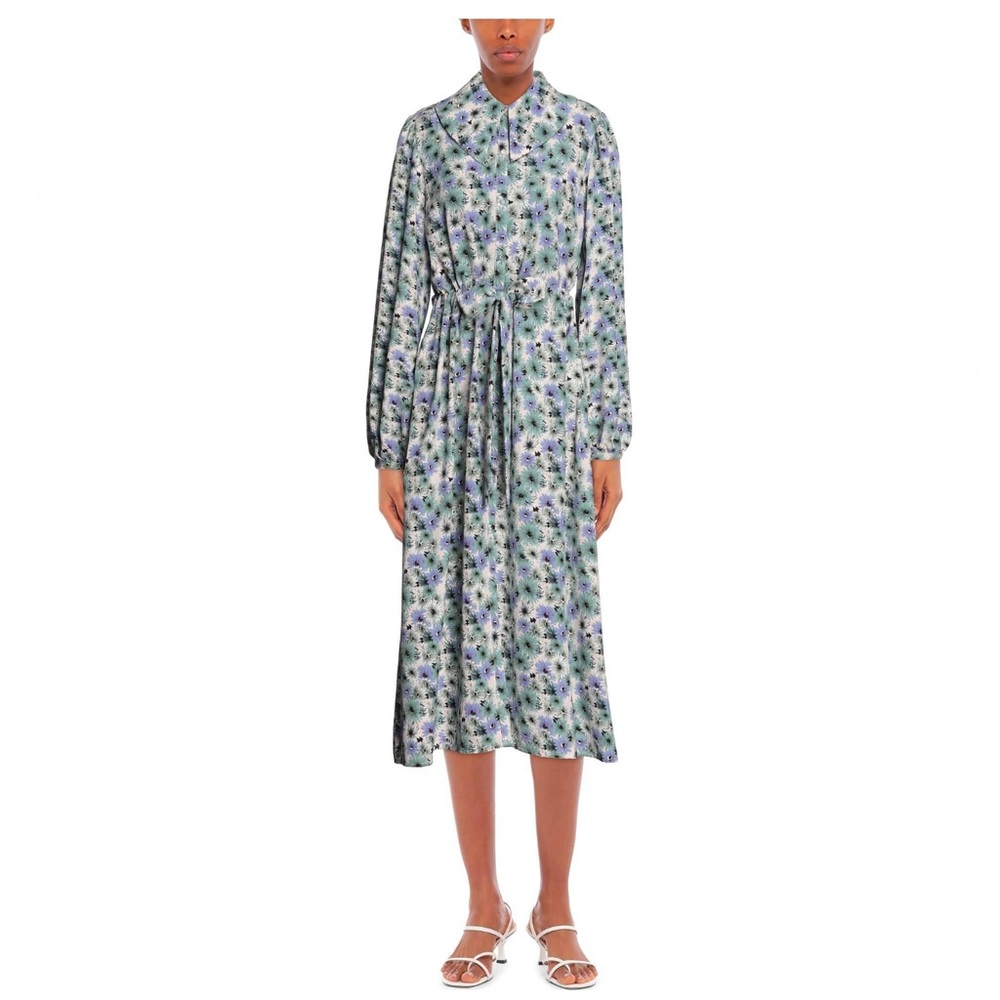 Liquorish floral midi dress